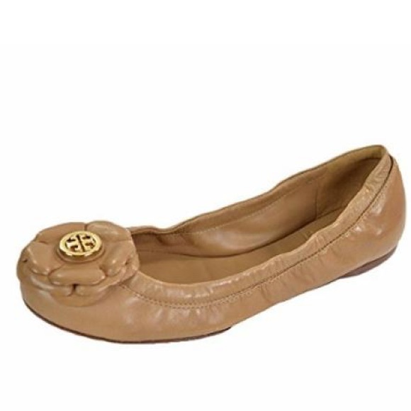 Tory Burch Shelby Patent Leather Ballet Flats - Picture 1 of 6
